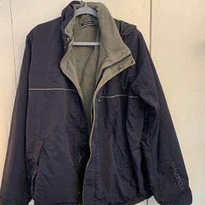 Nautica Men's Dark Blue Performance Jacket